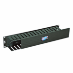 Organizador de cables horizontal, 2U 19' negro Northsystem