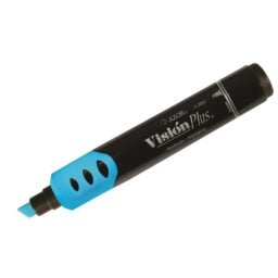 Caja c/12 piezas marcador Vision plus fluorescente azul