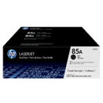 Tóner HP 85A negro dual pack, p/LaserJet, CE285AD