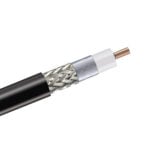 Metro de cable coaxial tipo RG-8/U de malla (LMR400), 2.74mm.