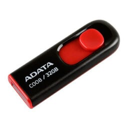Memoria USB 32GB Adata C008 retr&aacute;ctil AC008-32G-RKD