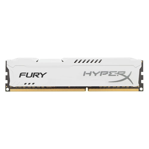 Memoria Kingston DDR3 4GB Hyperx Fury HX316C10FW/4 color blanco Memoria Kingston DDR3 4GB Hyperx Fury HX316C10FW/4 color blanco