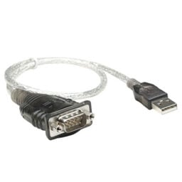 Convertidor de USB a serial Manhattan DB9M 205153