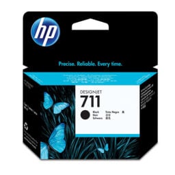 Cartucho de tinta HP 711 negro 80ml Designjet Ink CZ133A