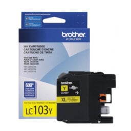 Cartucho de tinta Brother LC103Y amarillo 600 paginas