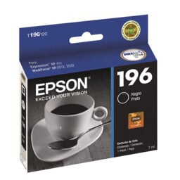 Cartucho de tinta Epson 196 color negro