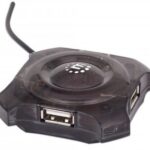 Mini hub de 4 puertos USB 1.1 Manhattan 162272