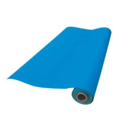 Rollo 25 metros de papel america color azul eléctrico