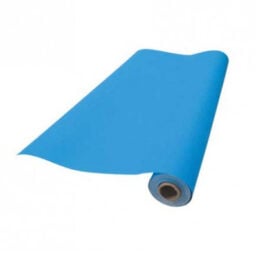 Rollo 25 metros de papel america color azul rey