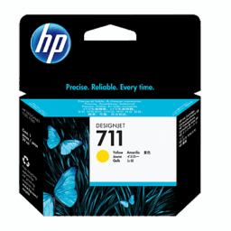 Cartucho de tinta HP 711 Amarillo DesignJet INK 29ML CZ132A