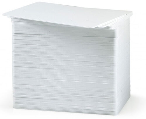 500 tarjetas de PVC de 30 milesimas Zebra 104523-111