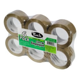 Paquete de 6 cintas TUK 179 canela 48X100