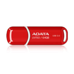 Memoria USB 3.0 de 64GB Adata UV150 rojo AUV150-64G-RRD