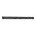 Patch panel de 24 puertos RJ45 CAT 6 Panduit NK6PPG24Y