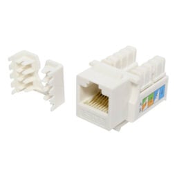10 pzas. De jack keystone RJ45 cat.5E, X-Case ACCREDKE05