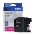 Cartucho de tinta Brother LC101M magenta, 300 p&aacute;ginas
