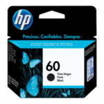 Cartucho de tinta HP 60 negro CC640WL