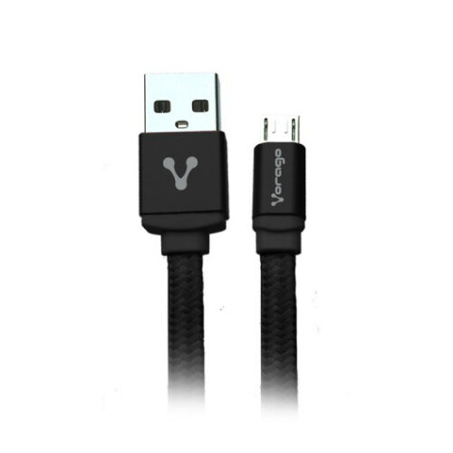 Cable USB a micro USB de 1.0metro, negro, Vorago CAB-113-BK Cable USB a micro USB de 1.0metro, negro, Vorago CAB-113-BK