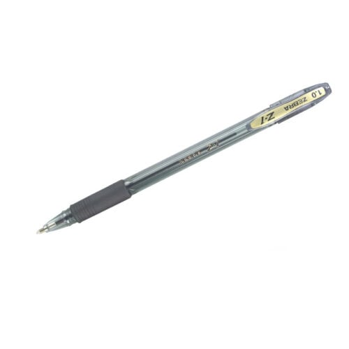 Caja c/12 piezas bol&iacute;grafo Zebra Z1 .7MM hibrida color negro