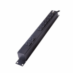 Tomacorriente horizontal p/rack 19", 1U, Linkedpro HTCM-1U