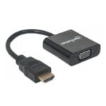 Convertidor de video HDMI a SVGA Manhattan 151467 negro