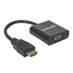 Convertidor de video HDMI a SVGA Manhattan 151467 negro