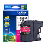 Cartucho de tinta Brother LC505M, magenta 1,300 paginas