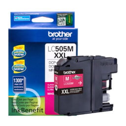 Cartucho de tinta Brother LC505M, magenta 1,300 paginas