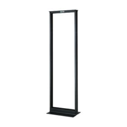 Rack de 2 postes 19" de aluminio y 45 unidades Panduit R2P