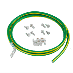 Kit de Jumper para conexión de gabinete o rack a barra de tierra física Panduit RGCBNJ660P22, 6 AWG, 1.52 m de Largo