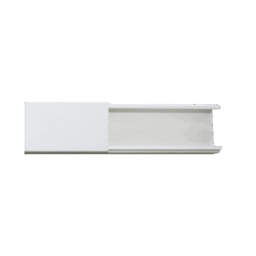 Canaleta blanca s/división 35x17mm, 2.5mts Thorsman TMK1735