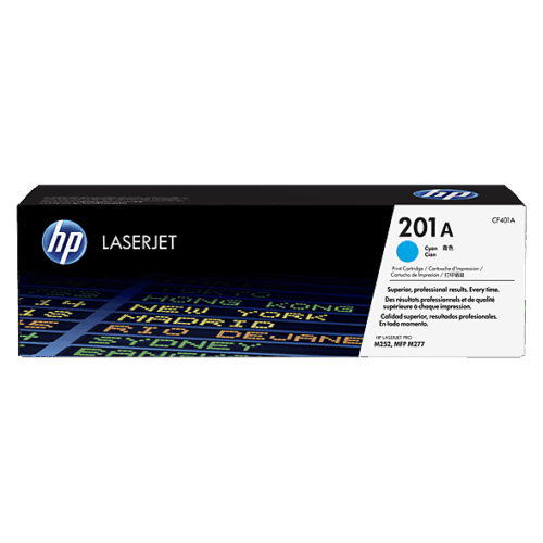Tóner HP 201A Cyan Laserjet Cartridge, 1400pag. CF401A Tóner HP 201A Cyan Laserjet Cartridge, 1400pag. CF401A