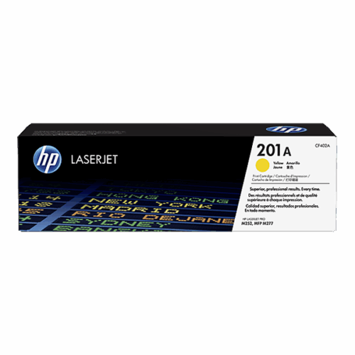 Tóner HP 201A Amarillo Laserjet Cartridge, 1400pag. CF402A Tóner HP 201A Amarillo Laserjet Cartridge, 1400pag. CF402A