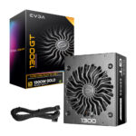 Fuente de Poder 1300W EVGA Supernova GT 80 Plus Gold Modular, 220-GT-1300-X1