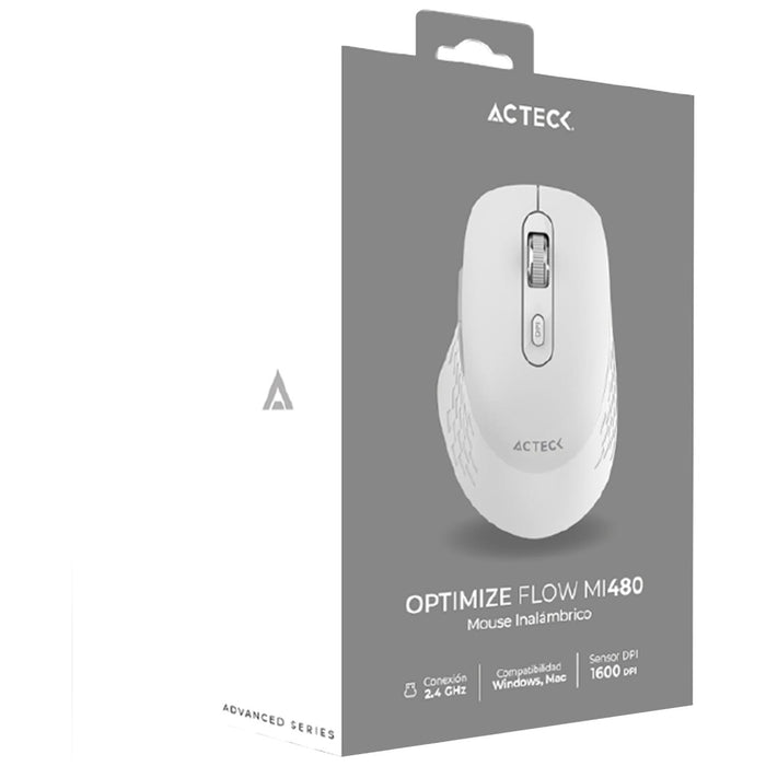 Mouse Inalambrico Acteck Flow MI480 AC-939843, 1600DPI/6… – Pcdigital ...