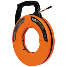 Guia jalacables de poliester de alta flexibilidad Klein Tools 50375 de 22.9 mts con triple trenzado