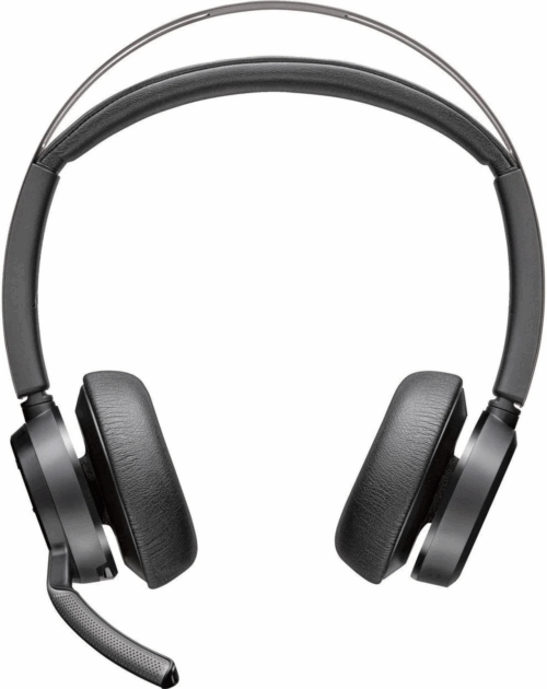 Diadema Audifono C/Microfono Voyager Focus 2 UC Alambrico/Inalambrico Poly 77Y87AA Bluetooth/USB-A/Color Negro
