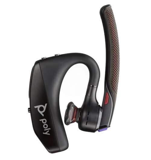 Audifonos Inalambricos C/Microfono Poly Voyager 5200/Manos Libres/Bluetooth/USB/Color Negro/7S431AA