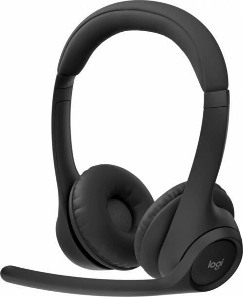 Diadema Audifono C/Microfono Inalambrico Logitech Zone 300 Bluetooth/Recargable/Negro, 981-001406