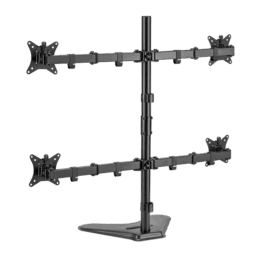 Soporte Articulado Para 4 Monitores 17-32" Acteck AC-939669 Enforce Zone-B SM445/Soporta 9KG/Negro