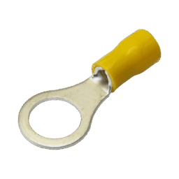 Terminal Tipo Ojo 3/16" Epcom Powerline AE34854/10-10 AWG/Amarillo/Paquete de 25 Piezas