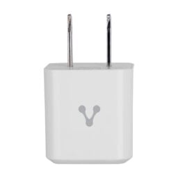 Cargador de Pared Vorago AU-250-V2 USB Tipo-C/20W/5V/Carga Rapida/Blanco