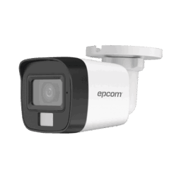 Camara Bala TurboHD Epcom B3K-TURBO-DL 5MPX 3K/Lente 2.8 MM/30 MTS IR + 20 MTS Luz Blanca/Gran Angular 104.9°/Exterior IP67/Microfono Integrado/DWDR/Dual Light + ColorVU