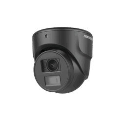 Cámara Ultra Mini Turret Turbo Hikvision DS-2CE70D0T-ITMF 2MPX/ Gran Angular/ Lente 2.8 mm/ 20 Mts IR EXIR/ Exterior IP67/4 Tecnologias (TVI/AHD/CVBS)/ DWDR/ Color Negro