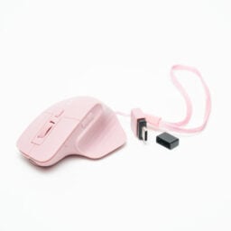 Mouse Mini Inalámbrico Perfect Choice PC-045281/ RF/ 1600DPI/ Óptico/ Bluetooth/ Color Rosa