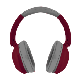 Diadema Audifono Inalambrico Soundia Perfect Choice PC-117162 Plegables/Bluetooth/USB-C/Color Rojo