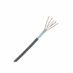 Bobina de Cable Blindado F/UTP de 4 Pares Panduit PFL6X04BL-CEG CAT6A/Soporte de Aplicaciones 10GBASE-T/LSZH (Libre de Gases Toxicos)/Color Negro/305M
