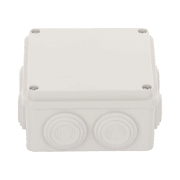 Caja Derivacion-Conexion de Plastico Precision PST-1010-ER 7 Glandulas de Goma/100 X 100 X 54 MM