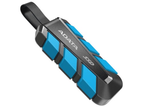 Unidad de Estado Solido SSD Externo 1TB Adata SC740-1000G-CBU/Lectura 1050 MBS/Escritura 1000MBS/Azul