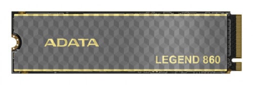Unidad de Estado Solido M.2 1TB Adata Legend 860 SLEG-860-1000GCS/PCI Express 4.0/Disipador Aluminio